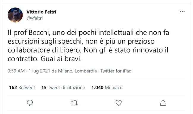 Feltri Twitter