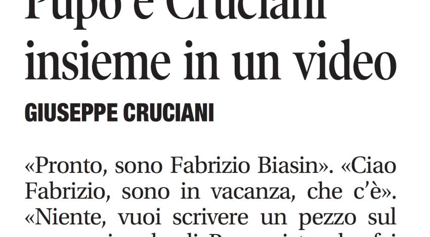 Articolo di Cruciani su Libero dell'8 agosto 2020