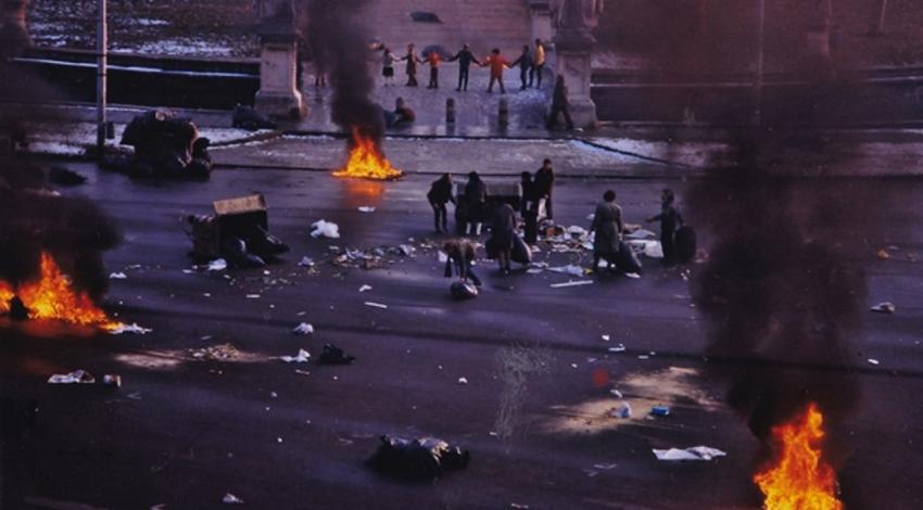 L'inceneritore, scena