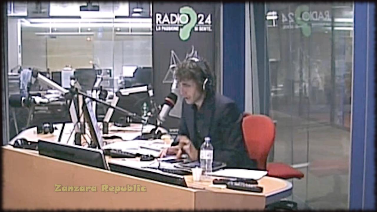 Cruciani all'ascoltatore: "scusi posso chiedere una cosa"?