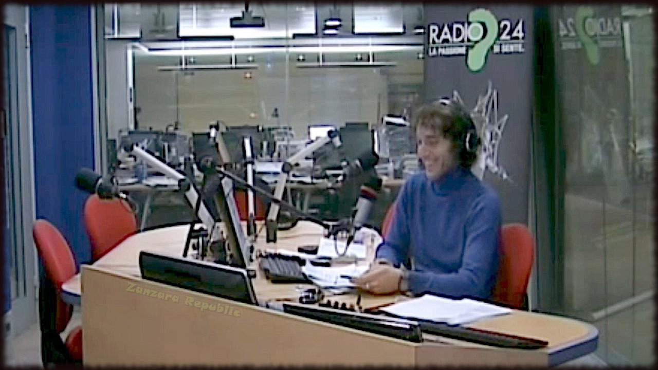 Talbi a Cruciani: "parla di figa per favore".