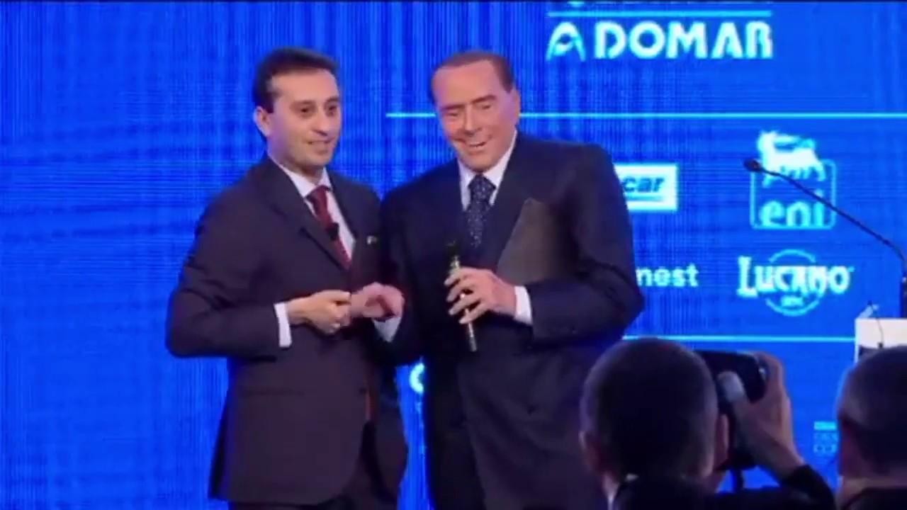Berlusconi e Parenzo a Capri.