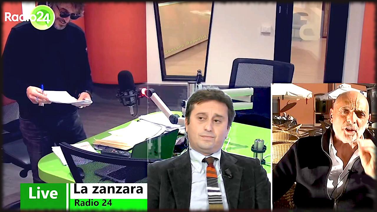 David Parenzo in tv attacca Paolo Brosio - La Zanzara