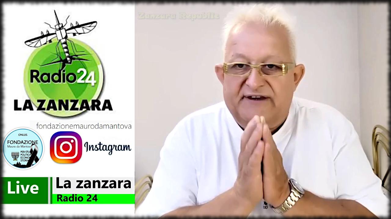 Omaggio a Mauro da Mantova - copertina di Andrea Roccabella per La Zanzara