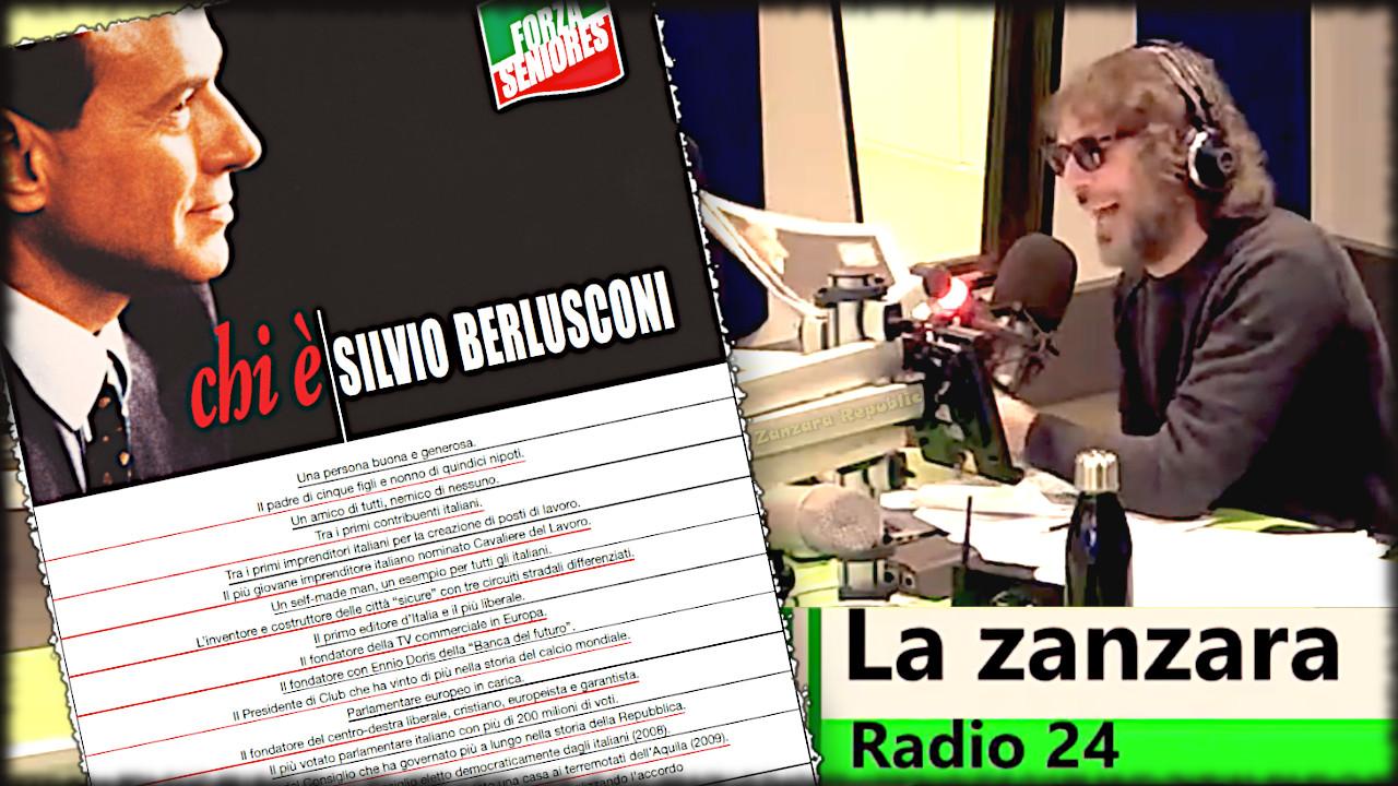 Pubblicità a Berlusconi su "Il Giornale" - La Zanzara