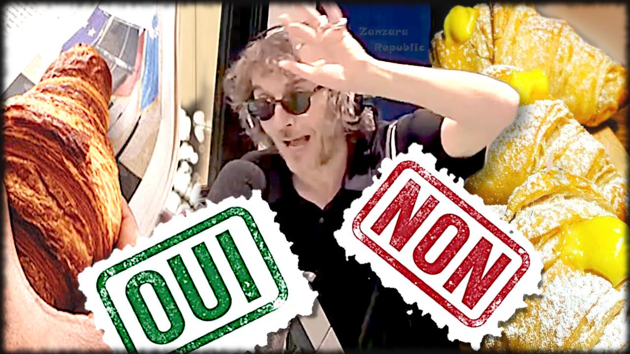 L'eleganza del croissant senza crema - La Zanzara