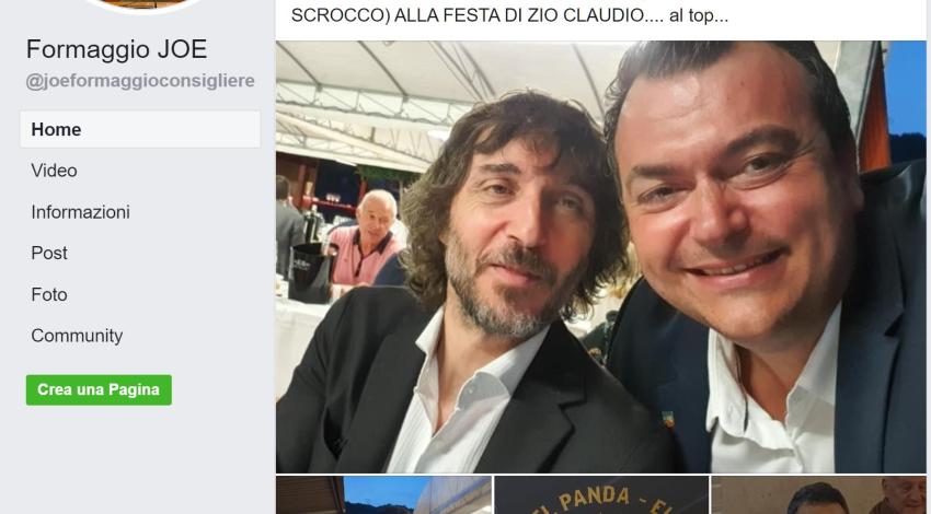 Il post di Joe Formaggio su Facebook
