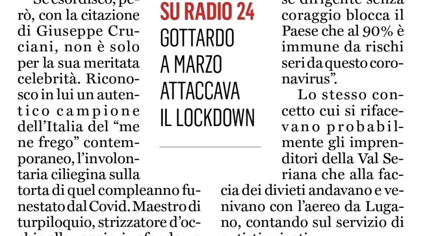 L'articolo di Lerner su "Il Fatto Quotidiano" 3 di 3
