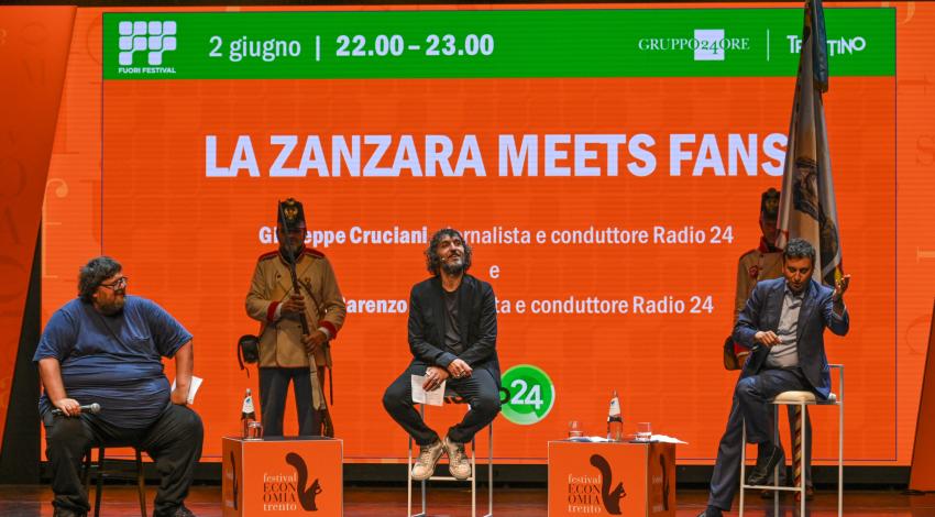 La Zanzara Meets Fans