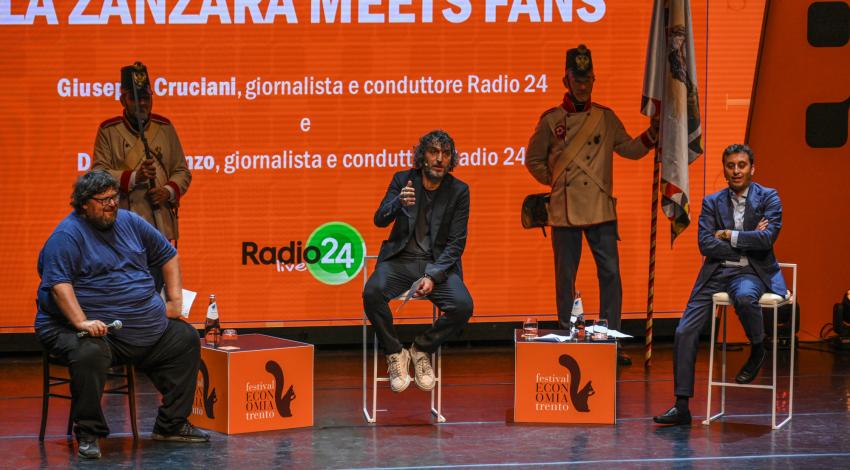 La Zanzara Meets Fans