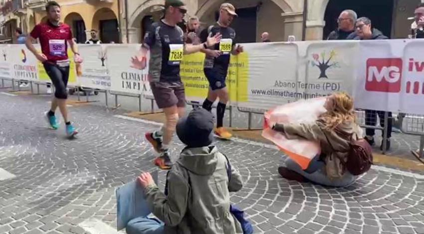 Ultima Generazione alla Maratona di Padova