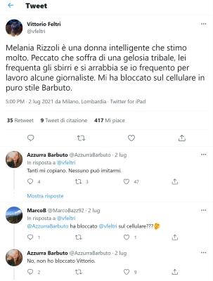 Feltri tweet